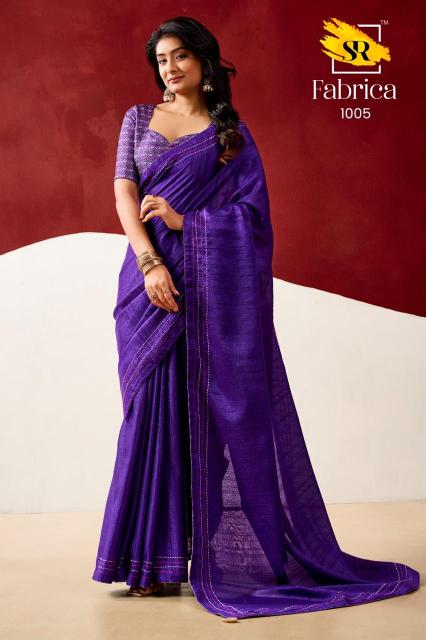 SR fabrica katha work saree best clothing wholesalers in india